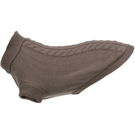 Pulover Pentru Caini KENTON Taupe, Marime XS Lungime Spate 30cm