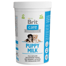 BRIT CARE Puppy Milk, Inlocuitor Lapte Matern Pui Catel Nou Nascuti, 1kg