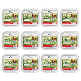 RAW PALEO Pate, cu Vita, Set Conserve Hrana Umeda Monoproteica Pentru Caini Adulti, 12x150g