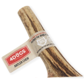Recompense Naturale de Ros Pentru Caini, Coarne de Cerb, 4 DOGS Original, R-Line HARD M, 12cm