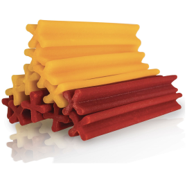 Recompense Pentru Caini KIDDOG Dental Mix Sticks, cu Pui si Propolis | Miel si Patrunjel, 250g