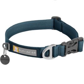RUFFWEAR Front Range Blue Moon, Zgarda Pentru Caini, Marime L, 51-66cm | 25mm