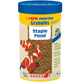 SERA Marine Granulat Nature, Hrana Granulata Pentru Pesti Marini de Acvariu, 250ml