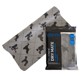 SHOW TECH+ Dry Mate, Prosop Profesional Superabsorbant Pentru Caini si Pisici 66x43cm