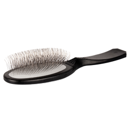 SHOW TECH Ultra Pro Side Slicker Soft Large, Perie Profesionala, Pini Flexibili 22mm, Pentru Volum si Finisare, Orice Tip de Blana