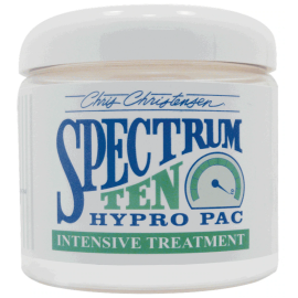 CHRIS CHRISTENSEN Spectrum Ten Hypro Pac, Tratament Intensiv Ideal pentru Blana cu Par Uscat, Fragil, Deteriorat, Lipsit de Luciu si Stralucire, 473ml