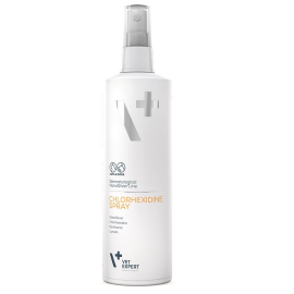 VETEXPERT Spray Clorhexidina 4%, Pentru Caini si Pisici, Efect Antimicrobian si Antimicotic, 100ml