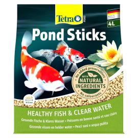 TETRA Pond Sticks - Hrana Completa Pentru Pesti de Iaz, Crestere Sanatoasa si Apa Curata, 4L