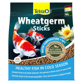 TETRA Pond Wheatgerm Sticks – Hrana Usor Digerabila pentru Pesti de Iaz, Sezonul Rece sub 10°C, 4L