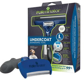 FURMINATOR Trimmer Profesional Pentru Caini de Talie Mare cu Par Scurt, Marime L