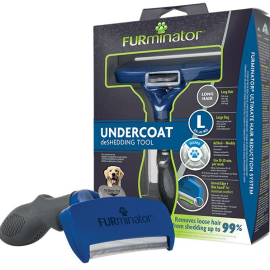 FURMINATOR Trimmer Profesional Pentru Caini de Talie Mare cu Par Lung, Marime L