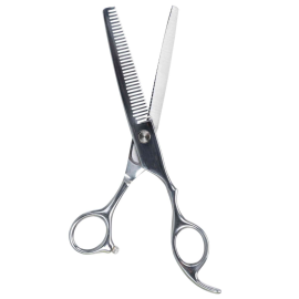 TRIXIE Foarfeca Profesionala de Filat, 38 Dinti, Pentru Orice Tip de Blana, 18cm