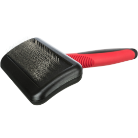 TRIXIE Perie Slicker L cu Pini Moi Flexibili Pentru Ingrijire Delicata Orice Tip de Blana 12x16cm
