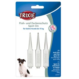 TRIXIE Pipete Antiparazitare Naturale Spot On Pentru Caini Maxim 15kg, 3x1.5ml