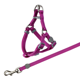 TRIXIE Set Lesa cu Ham One Touch Pentru Pisici Adulte, 26-37cm | 1.2m