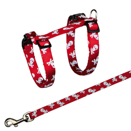 TRIXIE Set Lesa şi Ham Pisici Adulte, 27-46cm | 1.2m