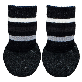 TRIXIE Sosete Antiderapante, cu Talpa Cauciucata, Pentru Caini, Marime L-XL, 2buc
