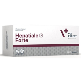VET EXPERT Hepatiale Forte 300mg, Supliment Pentru Intarirea Functiilor Hepatice la Caini, 40 comprimate