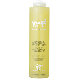 YUUP! Home Tea Tree and Neem Oil, Sampon Antiparazitar Repelent Pentru Caini si Pisici, 500ml