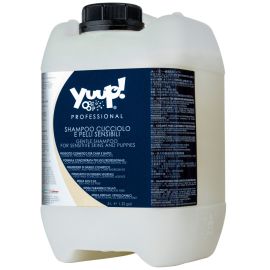 YUUP! Professional Gentle, Sampon Profesional Concentrat 1:20 Pentru Catelusi, Pisoi si Adulti Cu Piele Sensibila si Orice Tip de Blana, 5L